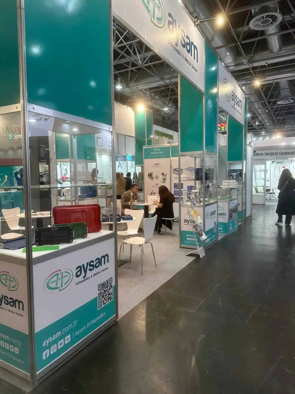 2024 Medica Fuar - Aysam 21 - Aysam Ortopedi Travma İmplant Sterilizasyon Konteyner Üreticisi