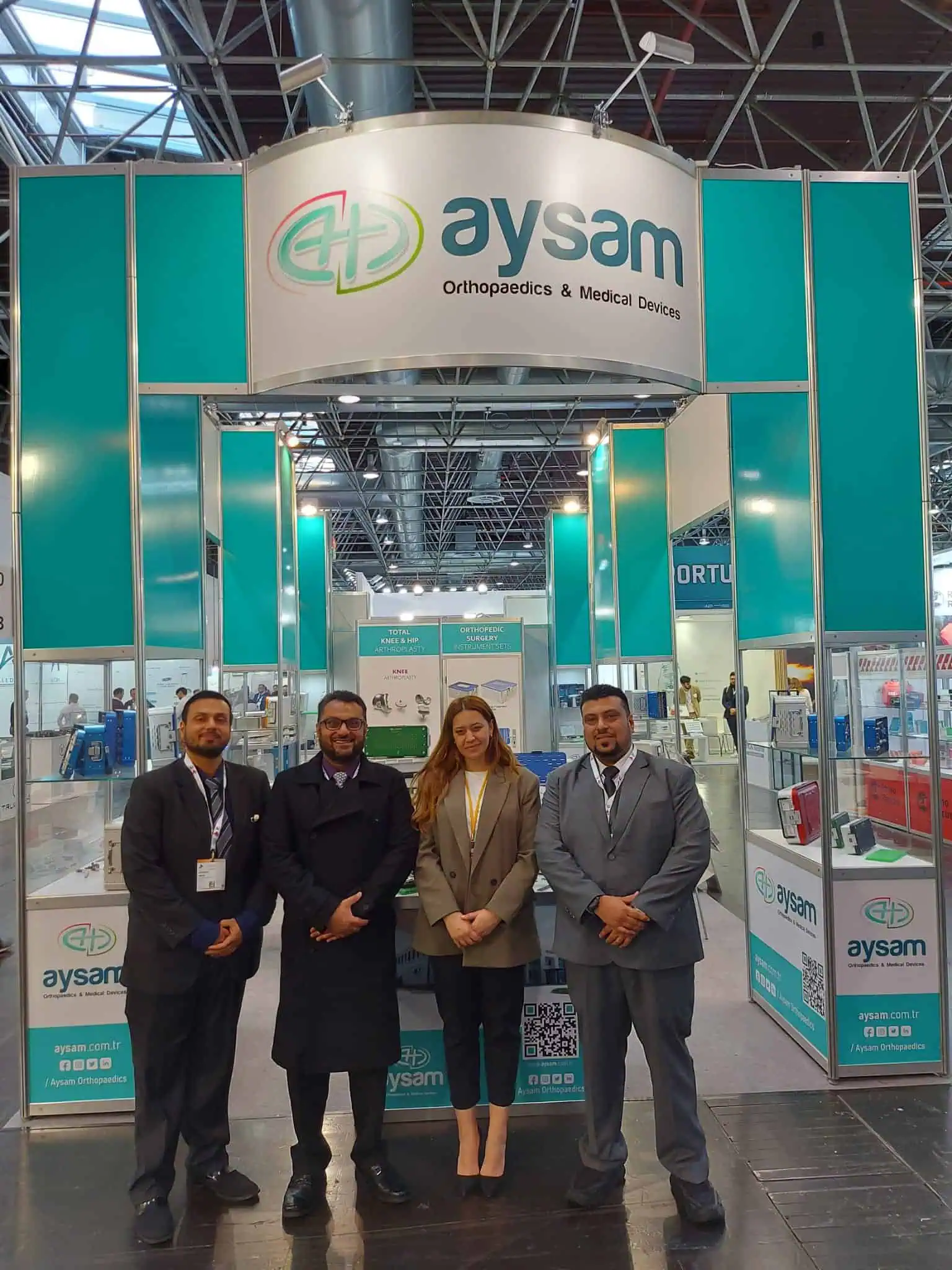 Medica-2024-Aysam 3 - Aysam Ortopedi Travma İmplant Sterilizasyon Konteyner Üreticisi