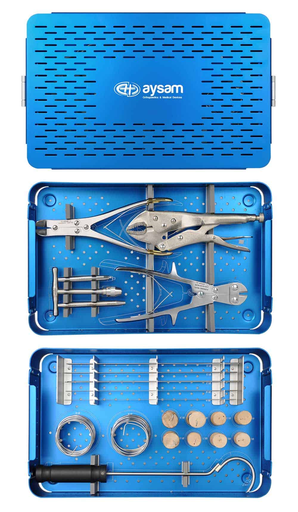 KIRSCHNER WIREPIN INSTRUMENT SET Aysam